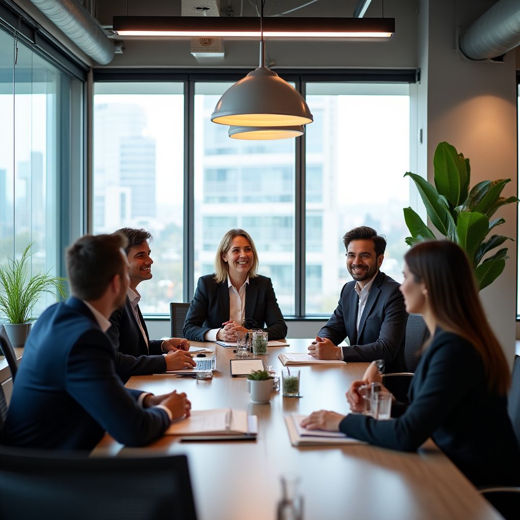 Equipo de consultores financieros de FinConsult Chile